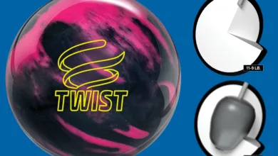 brunswick twist pink black
